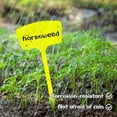 thumbnail image 4 of 4PCS Plant Label Large Tall Outdoor Waterproof Plastic T-Type Tags Durable Nursery Garden Markers for Flower Herbs, 4 of 6