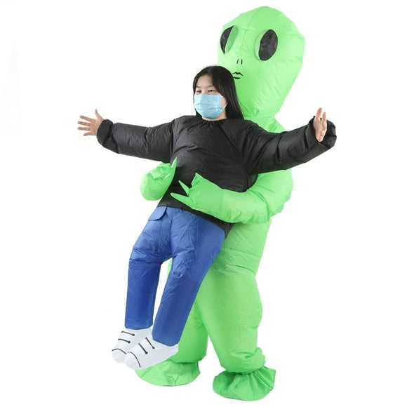 Inflatable Alien Rider, Costumes Innovative Fun Waterproof Alien Carry People Costume For Cosplay Party Festival