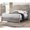Grey, variant on King Bed Frame, Grey Wood, Simple Bedroom Furniture Design Bedroom, King, Wooden