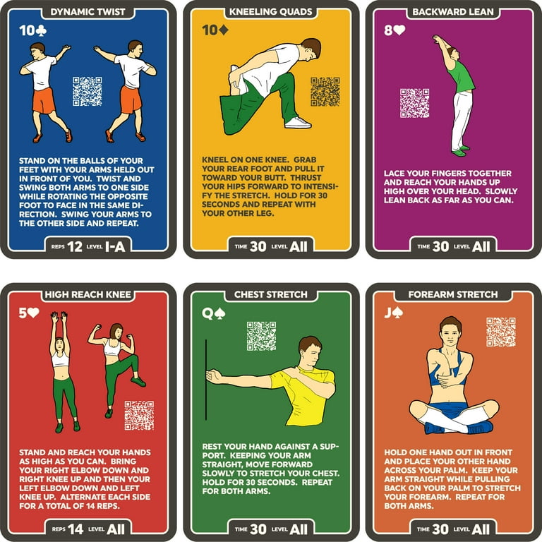 10 dynamic offers warm up exercises