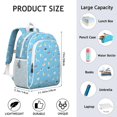 thumbnail image 6 of Kirky Hasky Dalmatian Backpack for School,Cute School Bag,Schoolbag with Adjustable Shoulder Straps & Padded Back,15"x11.42"x5.5", 6 of 6