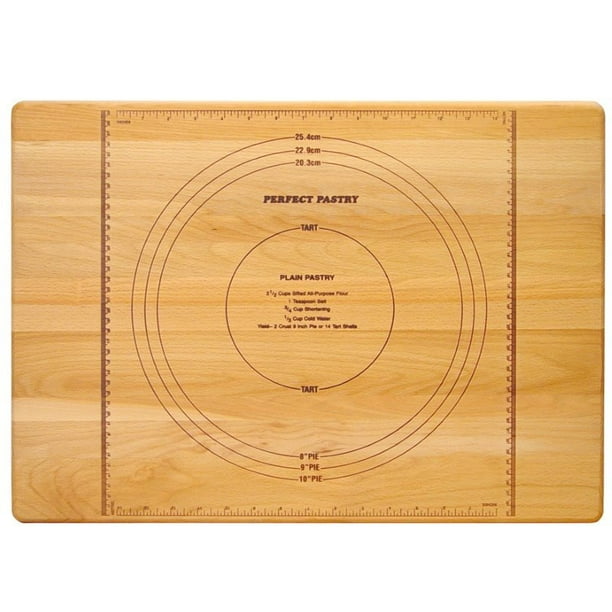 Catskill Craftsmen Reversible Perfect Pastry Cutting Board in Birch