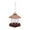 Bronze, variant on Twinkle Star Wild Bird Feeder, Outside Hanging Wild Bird Feeders for Garden Yard Outdoor Decoration, Hexagon Shaped with Roof Design for Sun-Proof and Rainproof