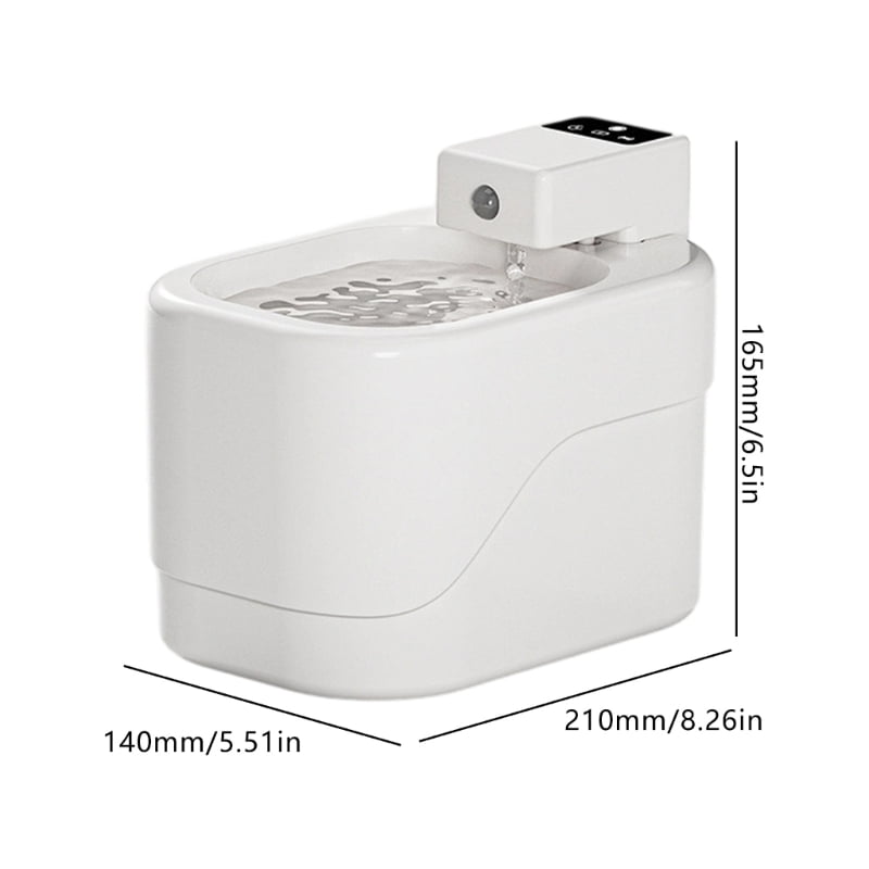 AOOOWER Cats Water Dispenser Mute Working Automatic Pet Fountain Dogs Waterer for Indoor Pet Easy to Clean Healthy Drinking