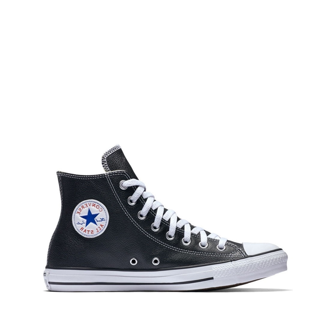 CONVERSE Chuck Taylor All Star 2018 Top Unisex/Adult shoe size Men 8.5/Women 10.5 Casual 1S581 Black Leather Walmart.com