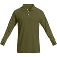 thumbnail image 5 of Abomasnow Men's Big and Tall Sun Protection Shirts UPF 50+ Quarter Button Long Sleeve Collared Quick Dry Shirts Casual Breathable Lightweight Workout Hiking Shirts, 5 of 9