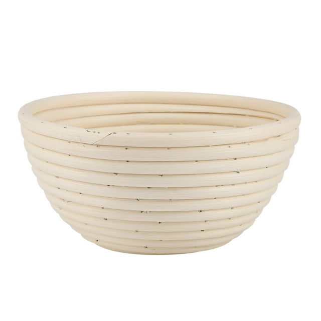 Round Bread Basket,European style Cane Round Cane Round Bread Basket Dough Basket High Capacity