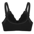 thumbnail image 3 of HADST Women's Front Closure Bralette Wireless Summer Thin Breathable Cotton Bra (S-XXL) cotton, 3 of 4