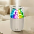 thumbnail image 2 of Iceberg aromatherapy humidifier, atmosphere light humidifier, multi-color changeable, desktop humidifier, 2 of 7