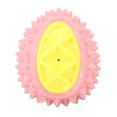 thumbnail image 1 of Pelota de juguete para perros con forma de Durian, TPR, interactiva, multifuncional, Reduce la ansiedad, sonido, pelota de dentición para perros Durian, color rosa, 1 of 5