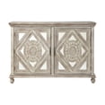 thumbnail image 2 of Coast To Coast Imports Francesca Ivory Rub Two Door Credenza, 2 of 8