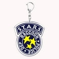 thumbnail image 4 of Horrorible Zombie Game Keychain for Accessories Bag Umbrella Leon Sign Logo Pendant Key Chain Ring Keychains Jewelry Fans Gift, 4 of 5