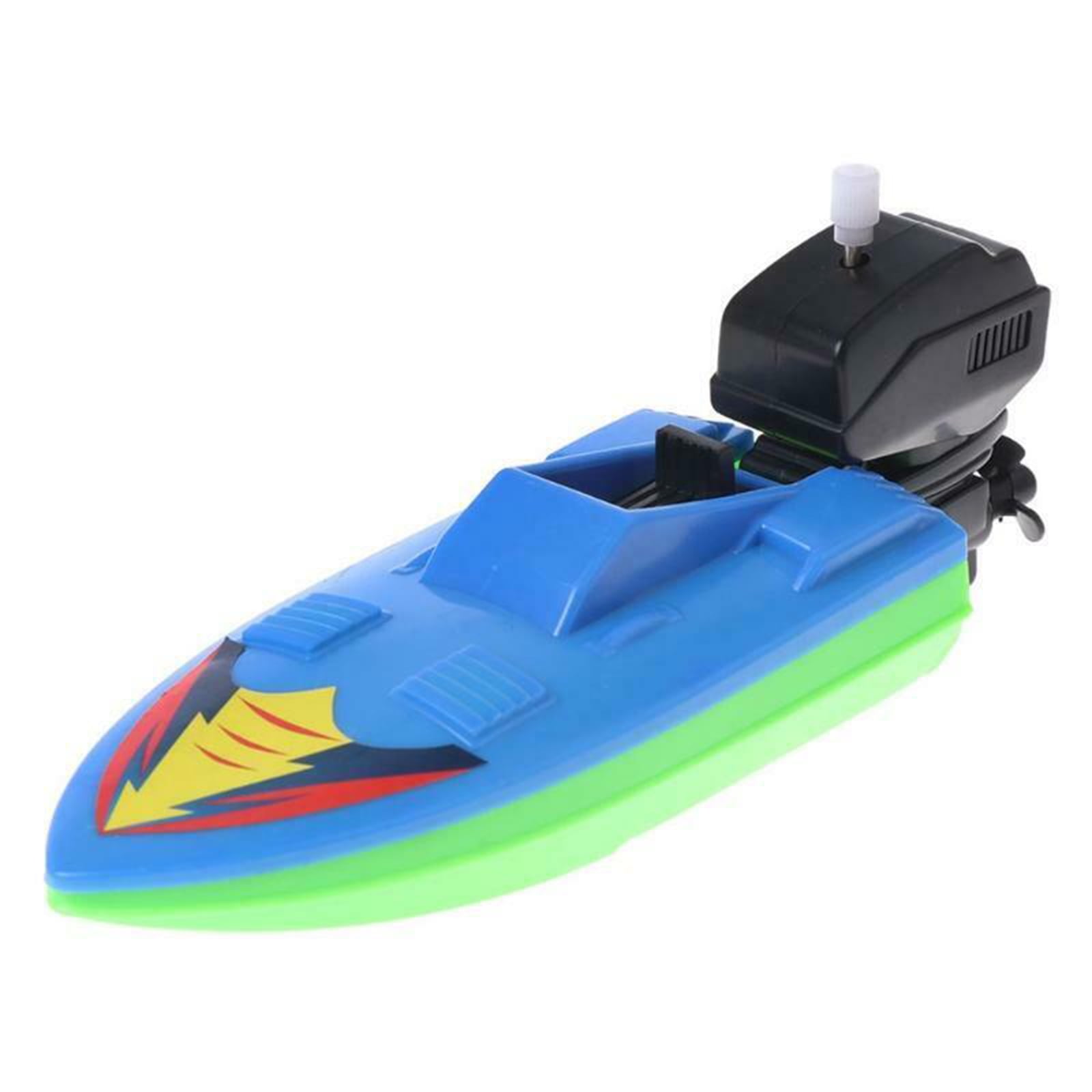 3pcs Cute Clockwork Inflatable Paddle Boat Water Playing Toy for Home Baby 