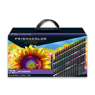 Prismacolor Marker Set, 48 Pieces, Double-Ended Fine and Chisel