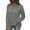 Gray, variant on Vedolay Womens 2023 Sweaters Women's Cropped Turtleneck Sweater Long Sleeve Pullover Cute Tops,Army Green XXL