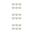 thumbnail image 2 of Guardoinrt 1/2/3 6 Pieces PVC Artificial Lilys Flower Simulation Reusable Washable Portable Living Room Fake Plant Flowers Ornament White 3PCS, 2 of 6