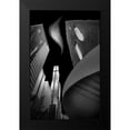 thumbnail image 2 of W., Catherine 10x14 Black Modern Framed Museum Art Print Titled - Downtown Chicago, 2 of 5