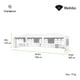 thumbnail image 3 of Carpa Toldo CON Paredes Gardecor 9X3 Color Blanco, 3 of 7