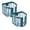 ZB Blue, variant on 1Pc Toilet Paper Holder, Plastic Adhesive Wall-Mounted Paper Roll Holder Lightweight Tissue Basket Roll Paper Storage Rack for Bathroom Toilet, 5.51x4.33 Inch, Yellow