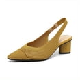 thumbnail image 1 of Knitted Back Strap Pointy Princess Sandals Shoes for Women Girls, 1 of 8