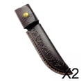 thumbnail image 1 of 2 Fundas De Cuero PU Para Cuchillos, Fundas Resistentes Para Senderismo Y Mochilero Al Aire Libre, 1 of 9