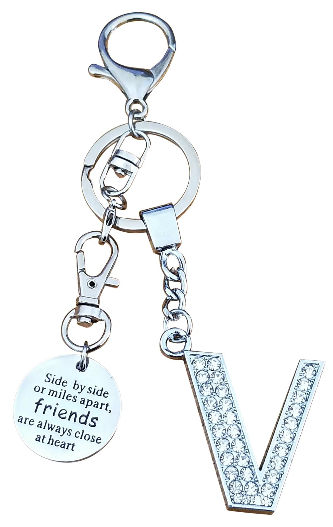 AM Landen Super Cute Letter P Key chain Best Gift Keychain to Your Love 