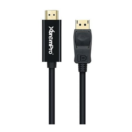 DisplayPort to HDMI Cable DP 1.2 to HDMI DP 2.0) 6 Feet for 4K Ultra HDTV Monitor