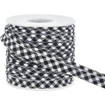 10.94 Yards Black and White Stripe Bias Tape 0.47 Inch Single Fold Bias Binding Tape Seaming Quilting