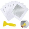 thumbnail image 4 of Hesroicy - Kit de reparación de pared (1 unidad), autoadhesivo, de aluminio, de gran adherencia, de 2/4/6/8 pulgadas, para oficina, 4 of 8
