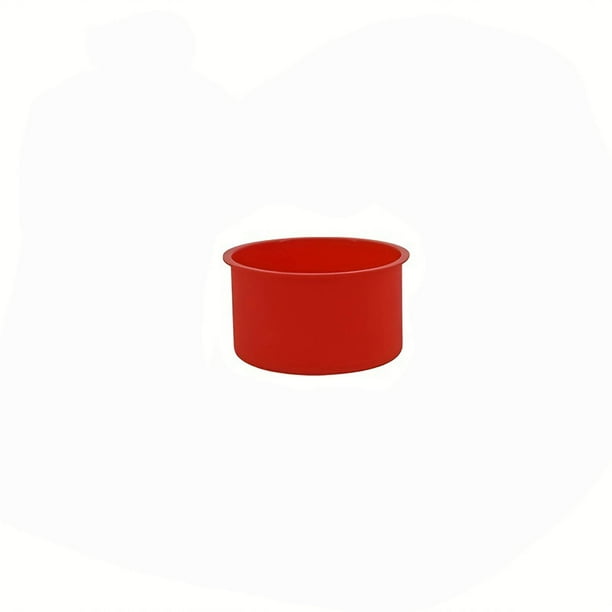 Juego de moldes redondos para pasteles | Moldes antiadherentes para pasteles de capas, tartas de queso y de chocolate | Apto para horno y microondas | 1 pieza | 10 cm de diámetro