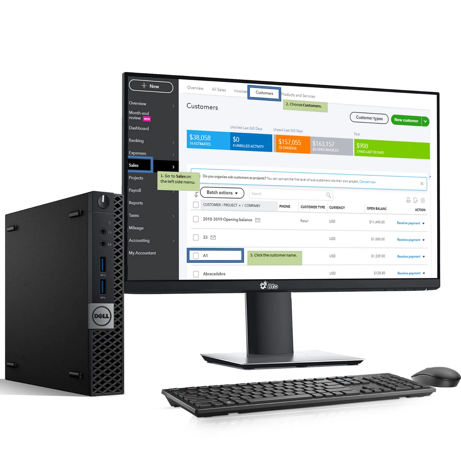 Restored Dell Optiplex 7050 Tiny Desktop PC | i5-6th Gen Processor | 16GB DDR4 RAM | 128GB SSD | WIFI | Keyboard & Mouse |22" LED Monitor | Windows 11 Pro Computers Desktop Mini (Refurbished)