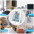 thumbnail image 4 of Thermomètre Intérieur Numérique et Capteur d'Humidité, Smart Rumsmätare avec Rétroéclairage led, Komfortindikator, Enregistrement Max/Min, Temps, Calendrier, Noir, 4 of 4