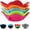 Multicolor, variant on PUMIER Bowl Snuggies, Multicolor Set of 5 Microwave-Safe Hot Bowl Holders to Keep Your Hands Cool and Your Food Warm, Polyester & Sponge Heat Resistant Dish Pads for Soup, Rice and Pasta