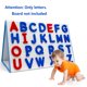thumbnail image 4 of Juguetes de piscina, juguetes para bebés, juguetes para niños pequeños. Juego de pegatinas magnéticas con el alfabeto inglés rojo y azul para el aprendizaje temprano y el juego educativo infantil., 4 of 6