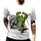 thumbnail image 1 of Disney's marvel hulk Männer Fitness Kurzarm 3d camiseta Sommer neue Kinder Junge Cartoon Held übergroße benutzer definierte Hip-Hop-Tops 100-xs xuanjing unisex, 1 of 2