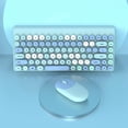 thumbnail image 3 of de ratón inalámbrico con de 86 teclas, teclas con menos ruido Azul Baoblaze Ratón Teclado Inalámbrico, 3 of 8