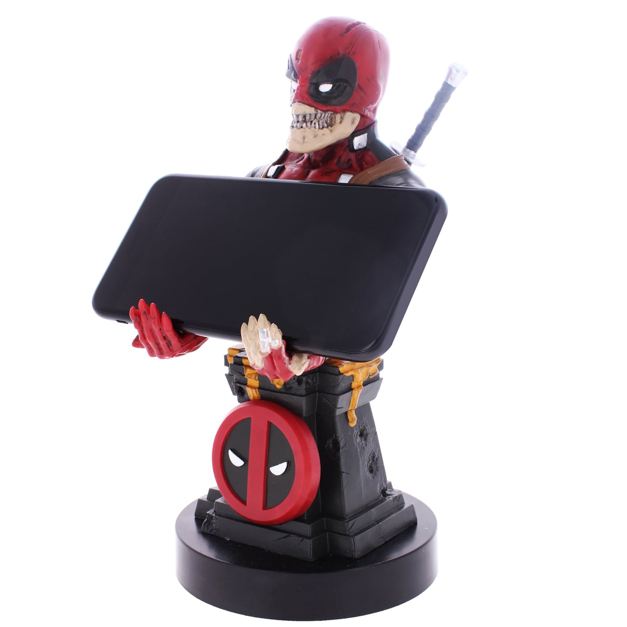 Exquisite Gaming: Marvel - Deadpool Zombie - Cable Guys Original Controller & Phone Holder, Collectible Device Stand, Officially Licensed Figure