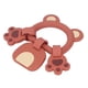 thumbnail image 5 of Pulsera De Dentición Recién Nacida, Mordedor De Bebé Con Patrón De Dibujos Animados De Silicona Lindo Para Regalo ANGGREK Café, 5 of 8