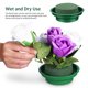 thumbnail image 5 of piezas de espuma floral redonda para jaula de flores, bloque de espuma para manualidades de floristería para arreglos florales, 5 of 6