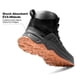 thumbnail image 3 of Botas de senderismo NORTIV 8 SNHB2312W impermeables para mujer, talla 7.5, color negro, 3 of 9