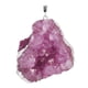 thumbnail image 2 of Collar con colgantes de piedra, forma irregular, conectores decorativos, amuleto artístico. Rojo, 2 of 9
