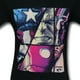 Marvel Vengeurs Héros Collage Hommes Noir T-Shirt 2XL – image 2 sur 3