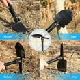 thumbnail image 5 of ThrottleT-Car Roadside Emergency Kit with Jumper Cables, Auto Vehicle Safety Road Side Assistance Kits, Winter Car Kit Essentials for Women and Men, with Car Repair Tool Set, Folding Survival Shovel, 5 of 7