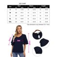 thumbnail image 5 of Women's Ruffle Tunic Top Casual V Neck Shirt Bell Half Sleeve Pullover Blouse Top, 5 of 5