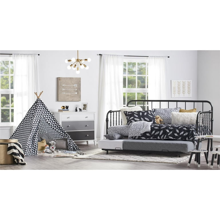 Little Seeds Monarch Hill Poppy White 3 Drawer Dresser, Grey Little Seeds Monarch Hill Poppy White 3 Drawer Dresser, Grey