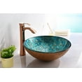 thumbnail image 6 of ANZZI Makata 16.5" Tempered Glass Vessel Bathroom Sink in Gold/Cyan Mix, 6 of 9