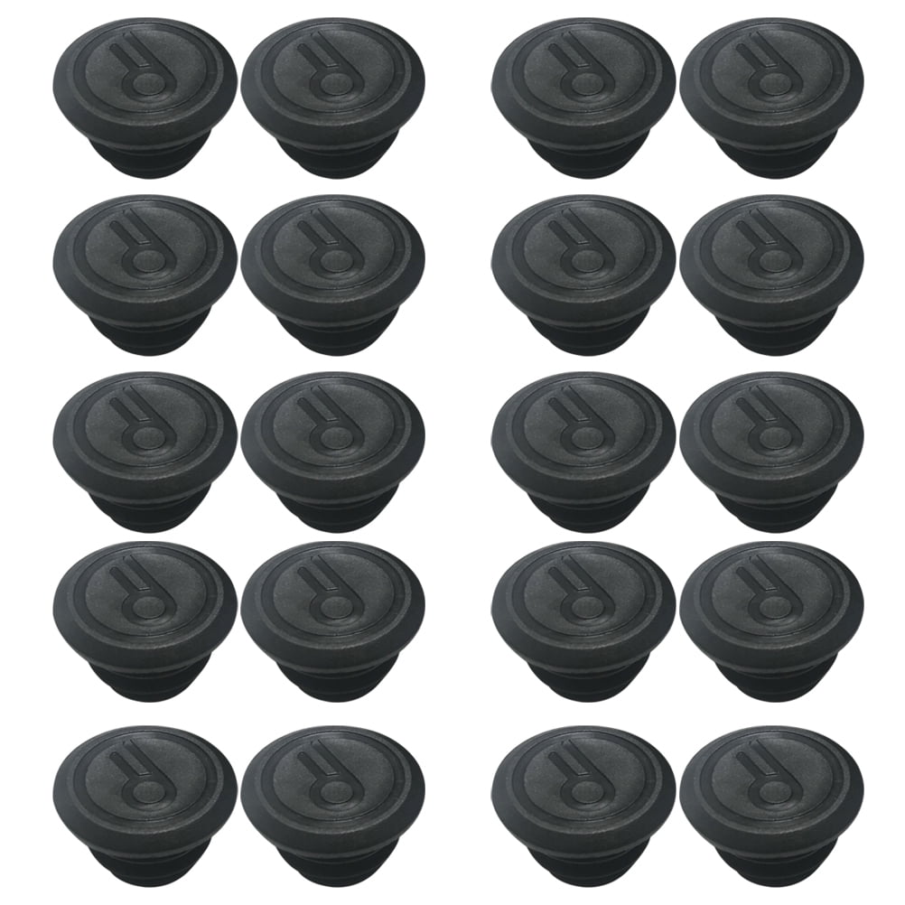 10 Pairs Bike Bar Plugs Handlebar End Plugs Plastic Bar End Caps