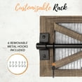 thumbnail image 4 of Autumn Alley Wall Mounted  Farmhouse Rustic Wall Rack for Coats, Farmhouse Kitchen Pot Rock, Rustic Bathroom Towel Rack, 4 of 8