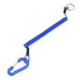 thumbnail image 2 of Porte-clés à Ressort, Outil de Pêche 1.3M / 4.3ft Longe de Pêche Ressort Lanière Élastique Rétractable pour la Maison pour l'Atelier Rouge, Noir, Bleu, 2 of 8