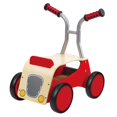 thumbnail image 3 of Hape Petit Rider Rouge en Bois Coffre-Fort pour Tout-Petits et Enfants 4 Roues (2 Pack), 3 of 7